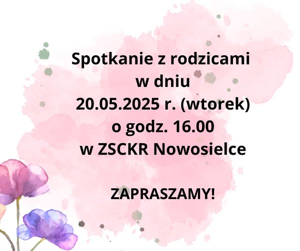 Spotkanie z rodzicami - zdjęcie