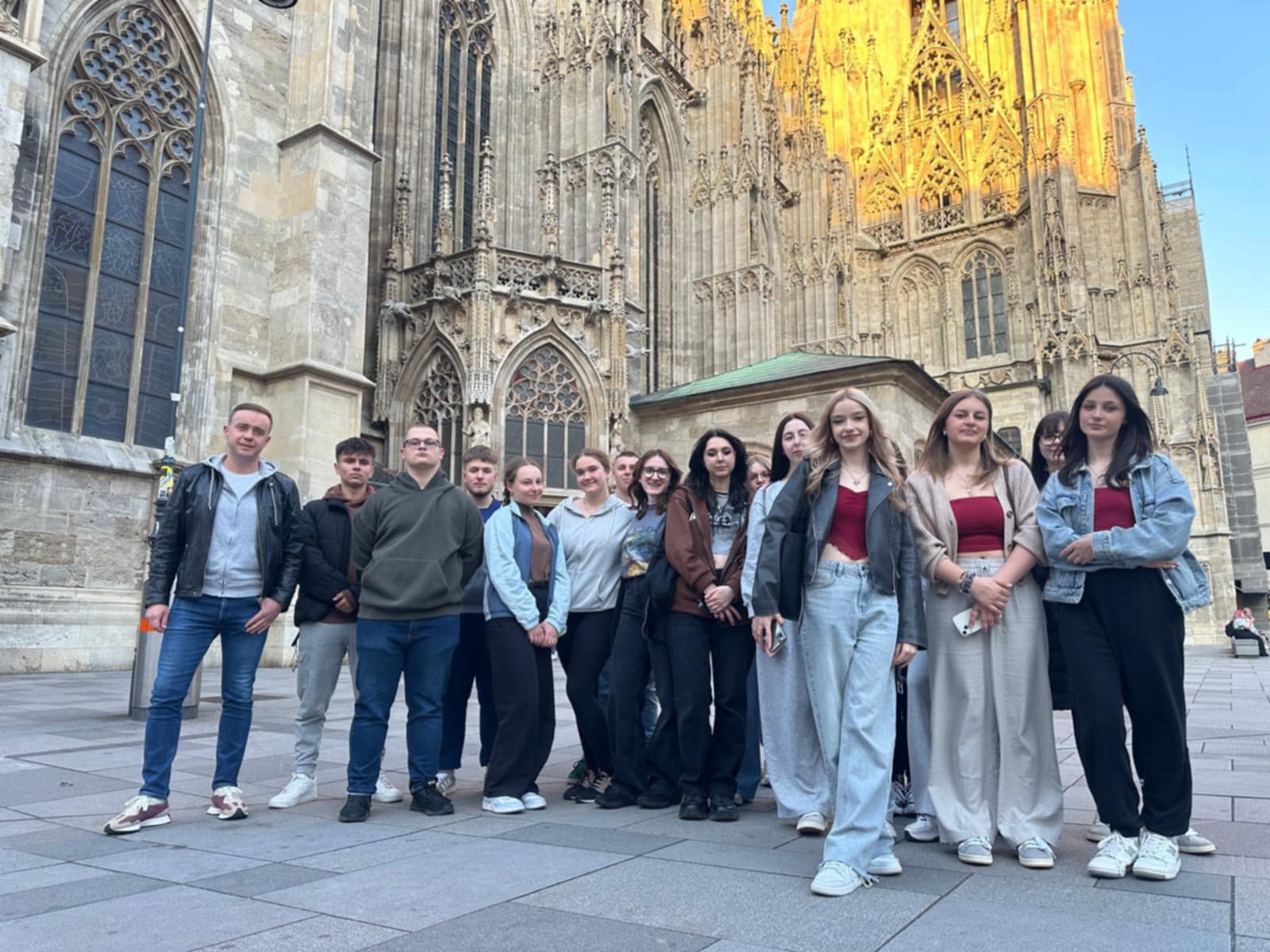 Zwiedzanie  Wiednia  z Erasmusem+