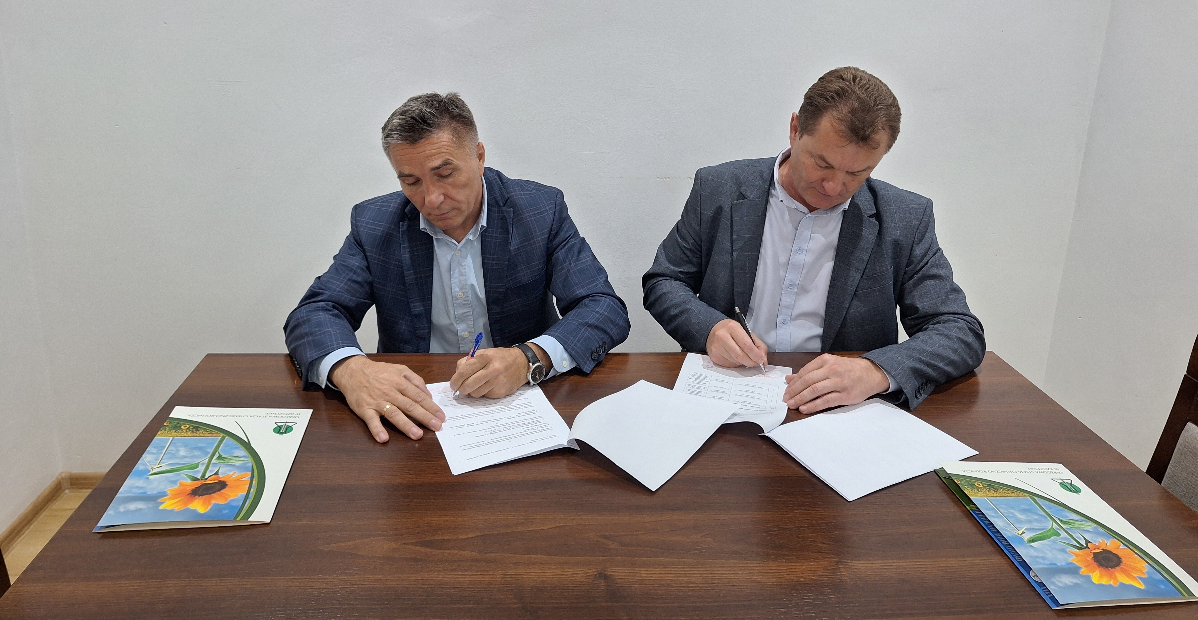 Współpraca z Okręgową Stacją Chemiczno-Rolniczą w Rzeszowie - zdjęcie