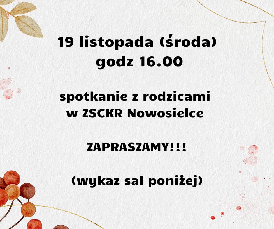 Spotkanie z rodzicami - zdjęcie