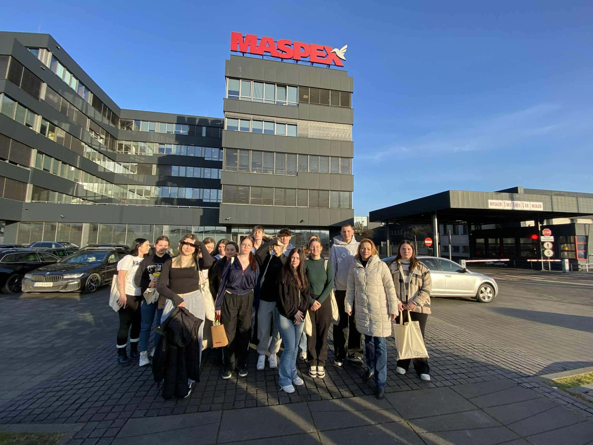 Wycieczka edukacyjna do firmy Maspex w Wadowicach. - zdjęcie