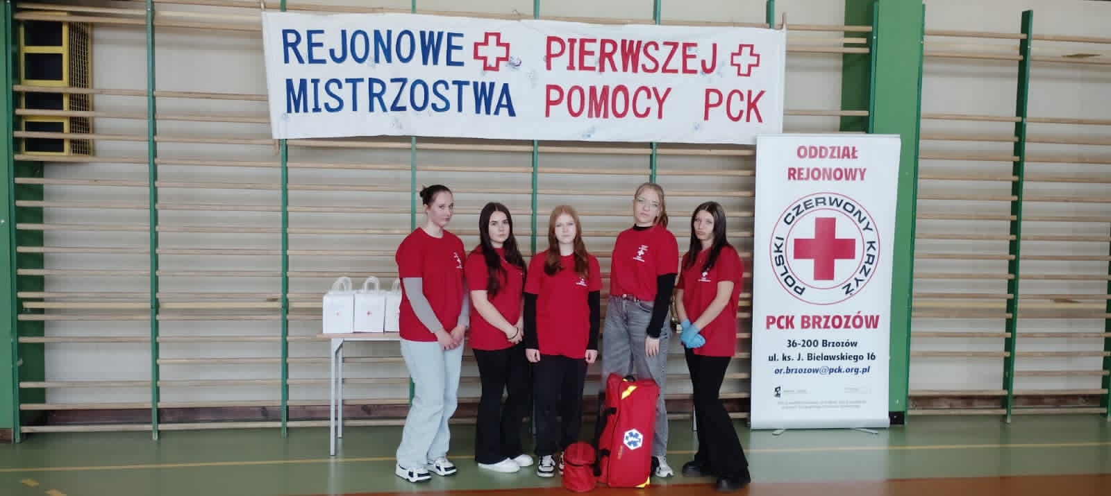 Duży sukces ZSCKR Nowosielce w Rejonowych Mistrzostwach Pierwszej Pomocy!  🏆🥇🥇🥇