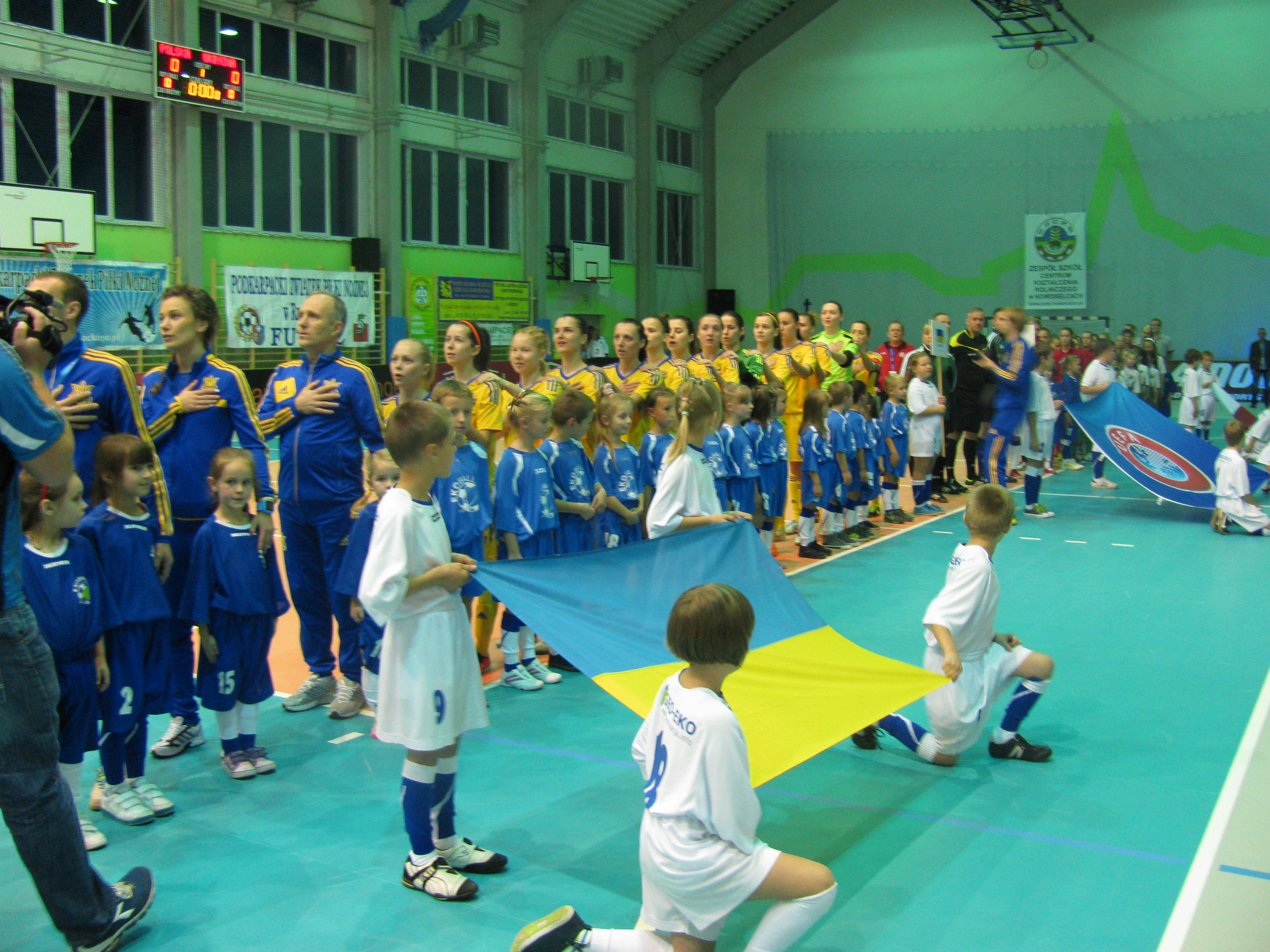 Mecz Polska- Ukraina w futsalu