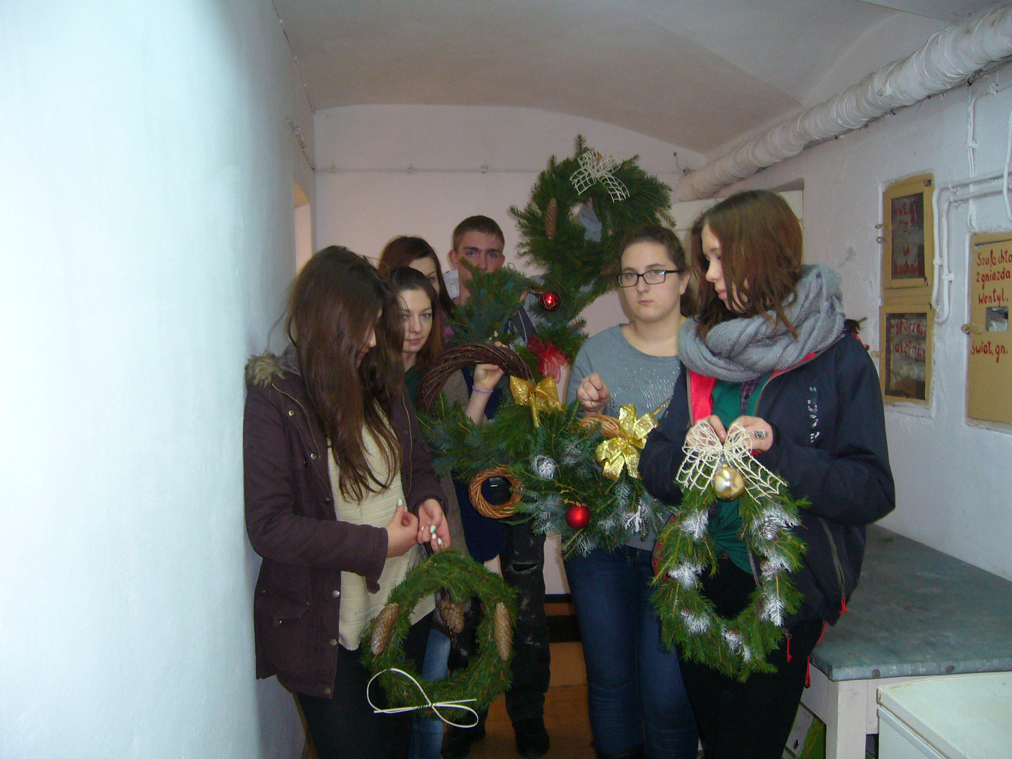 Zajęcia praktyczne 2013- stroiki świąteczne