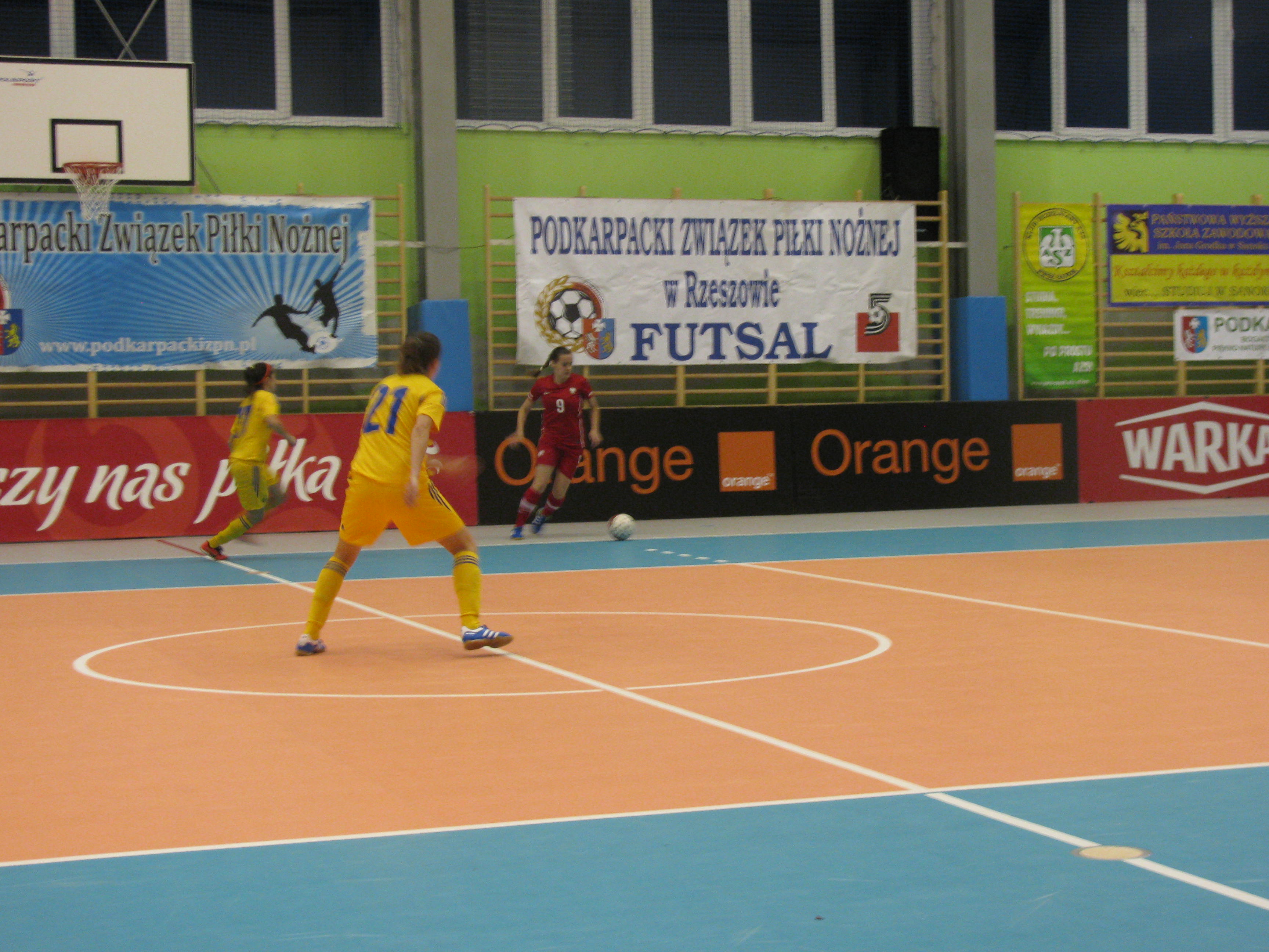 Mecz Polska- Ukraina w futsalu