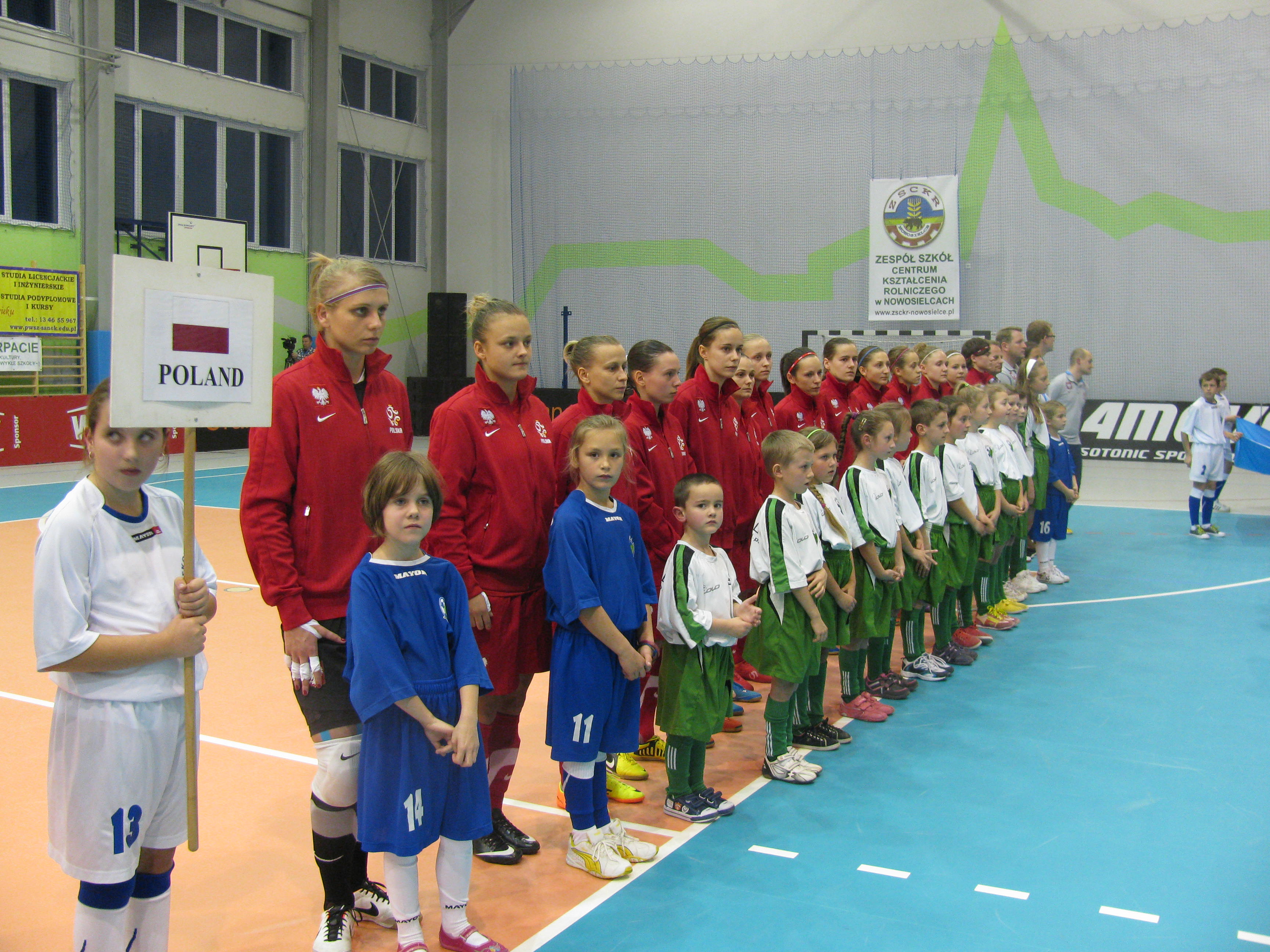 Mecz Polska- Ukraina w futsalu