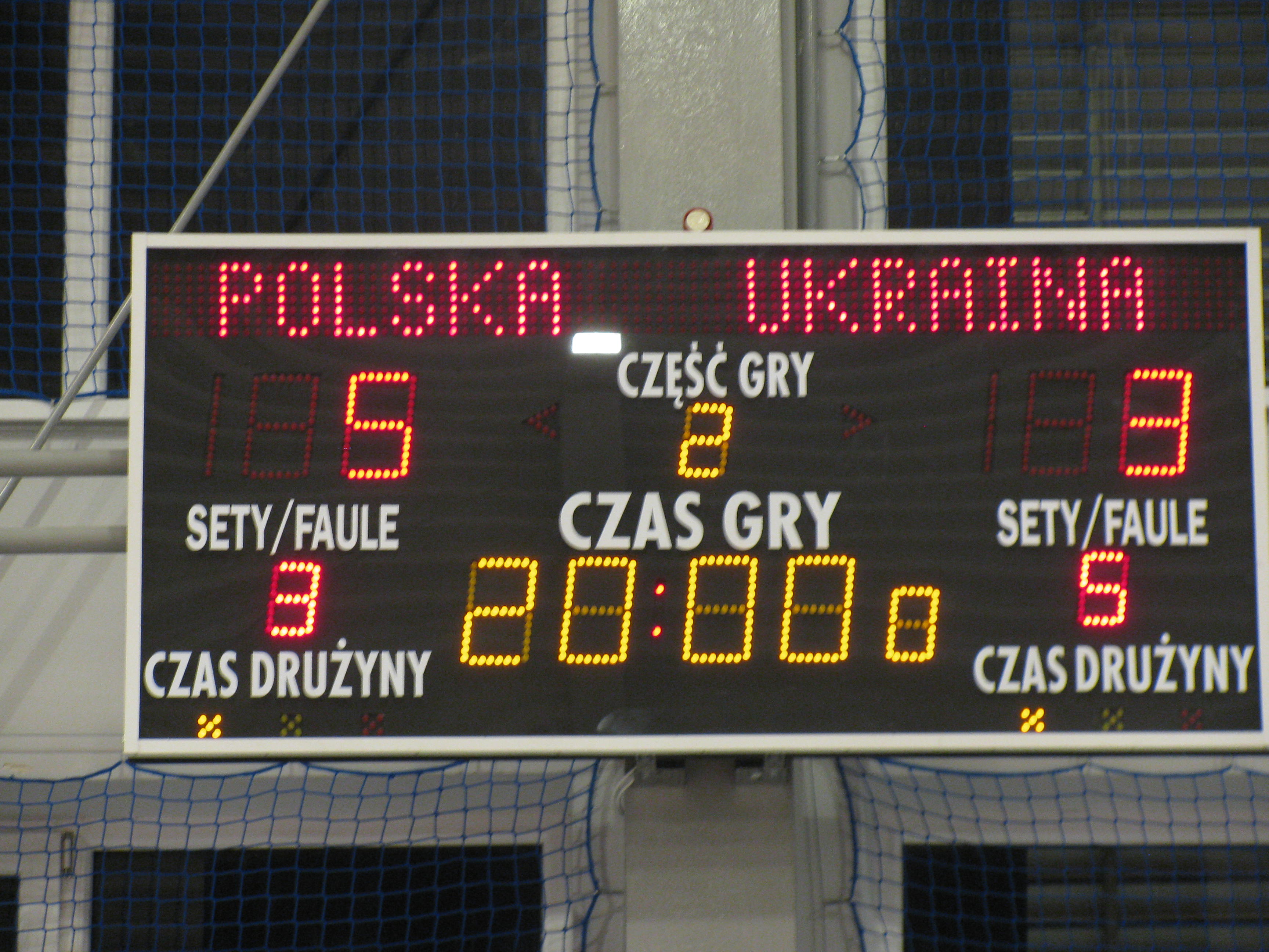 Mecz Polska- Ukraina w futsalu