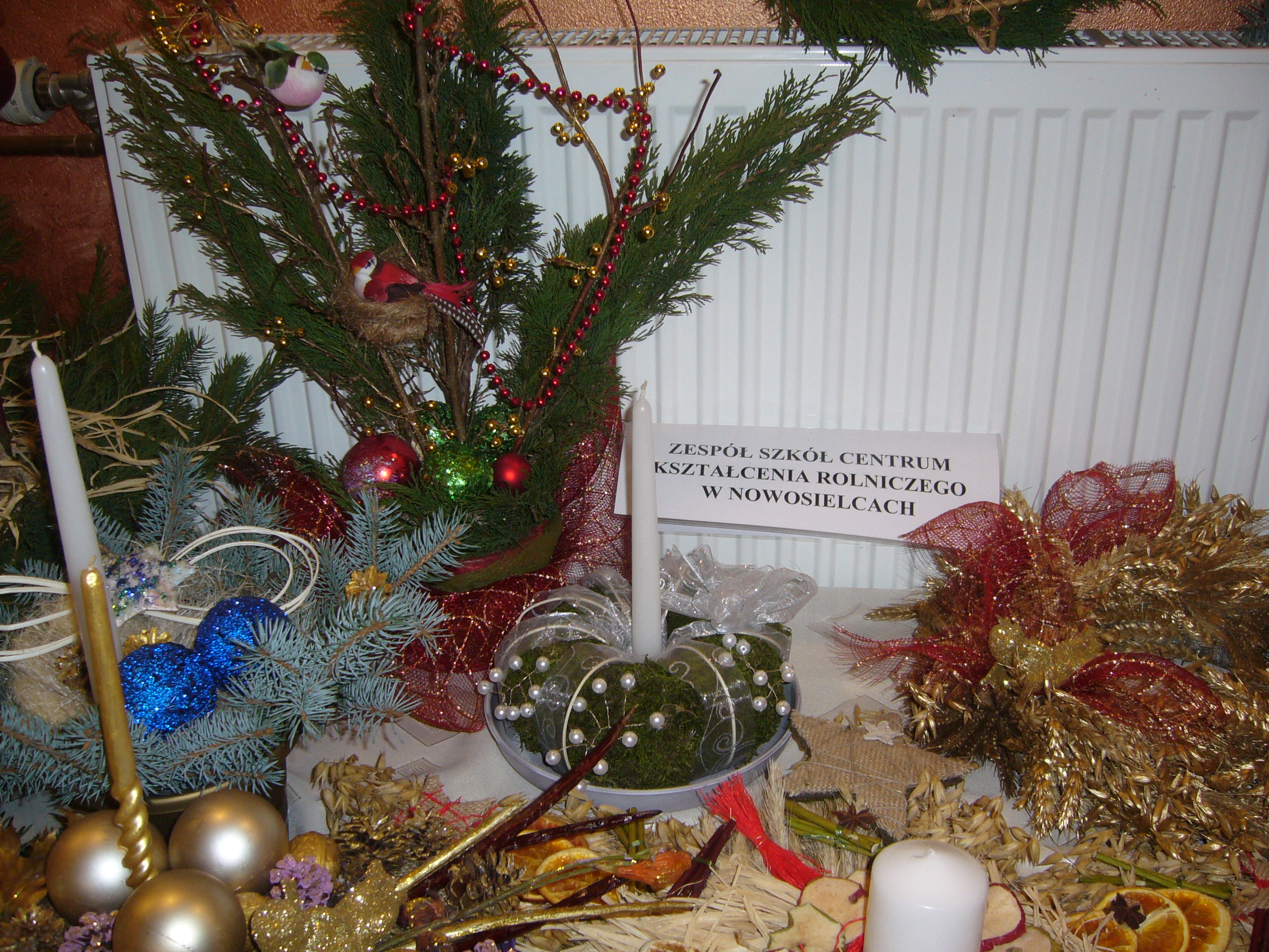 Zajęcia praktyczne 2013- stroiki świąteczne