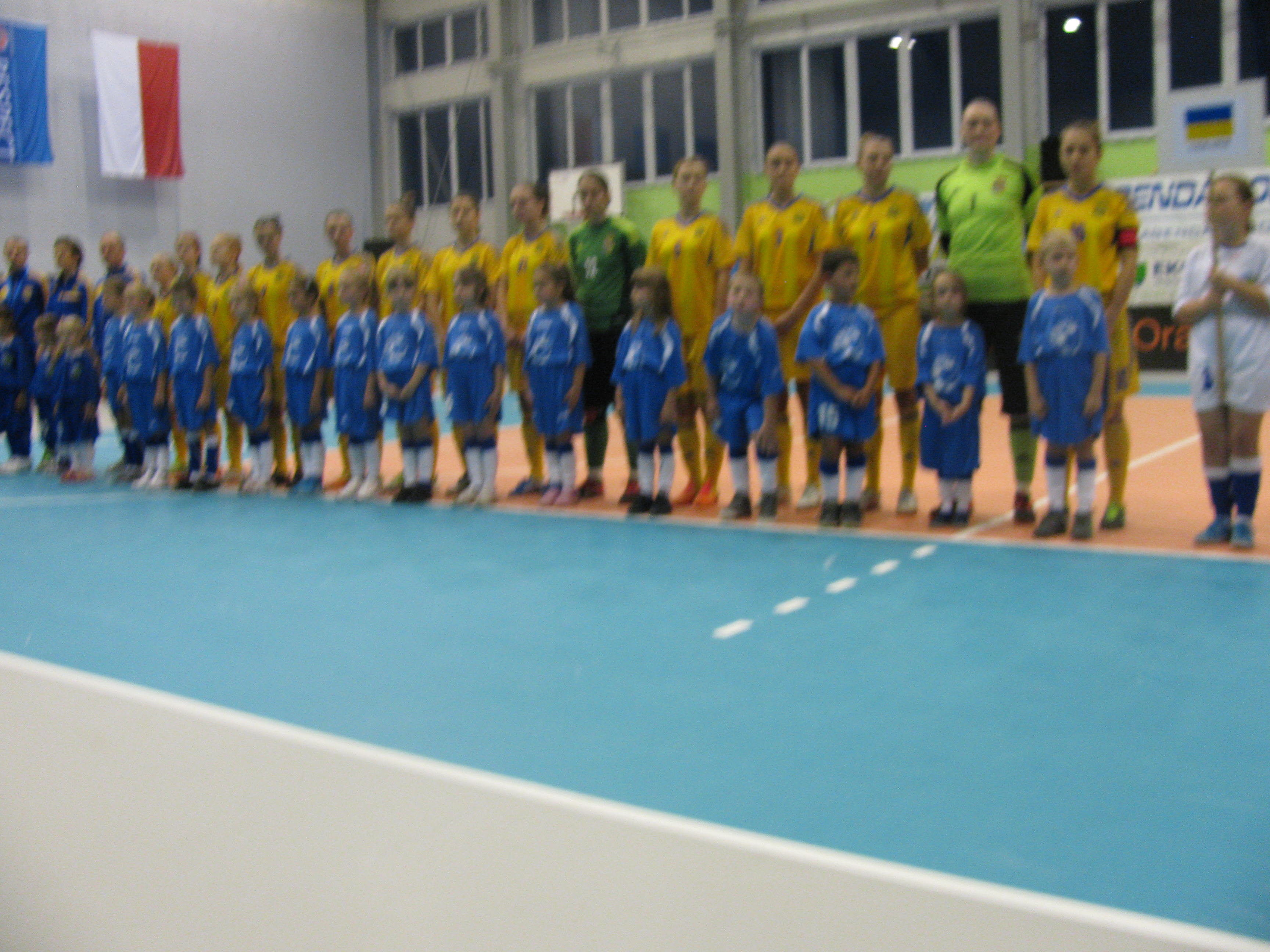 Mecz Polska- Ukraina w futsalu