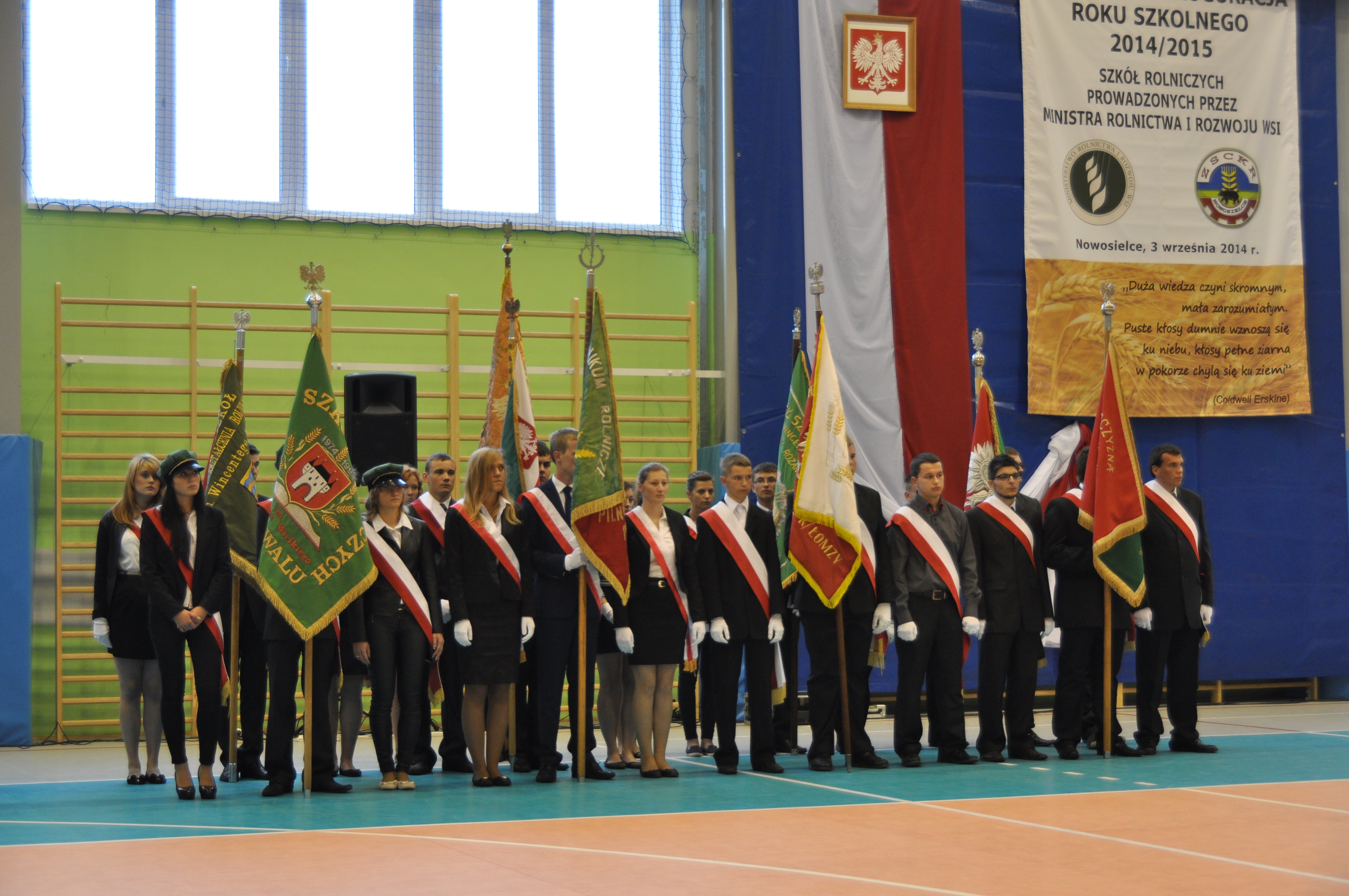 CENTRALNA INAUGURACJA ROKU SZKOLEGO 2014/2015